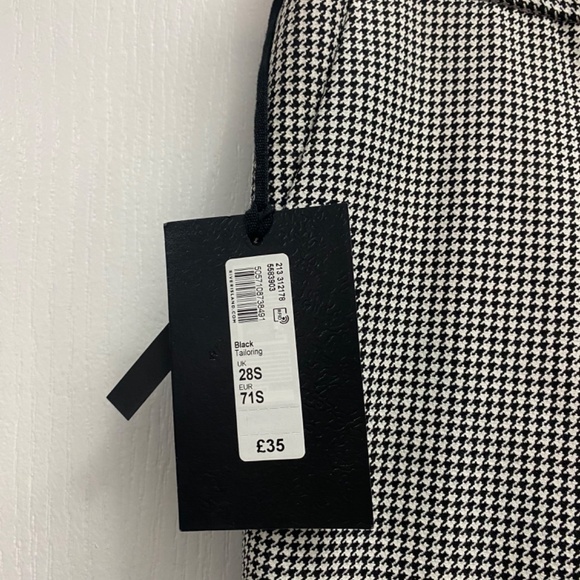 River Island Cropped Dress pants (Men) - size UK 28 - Picture 3 of 3